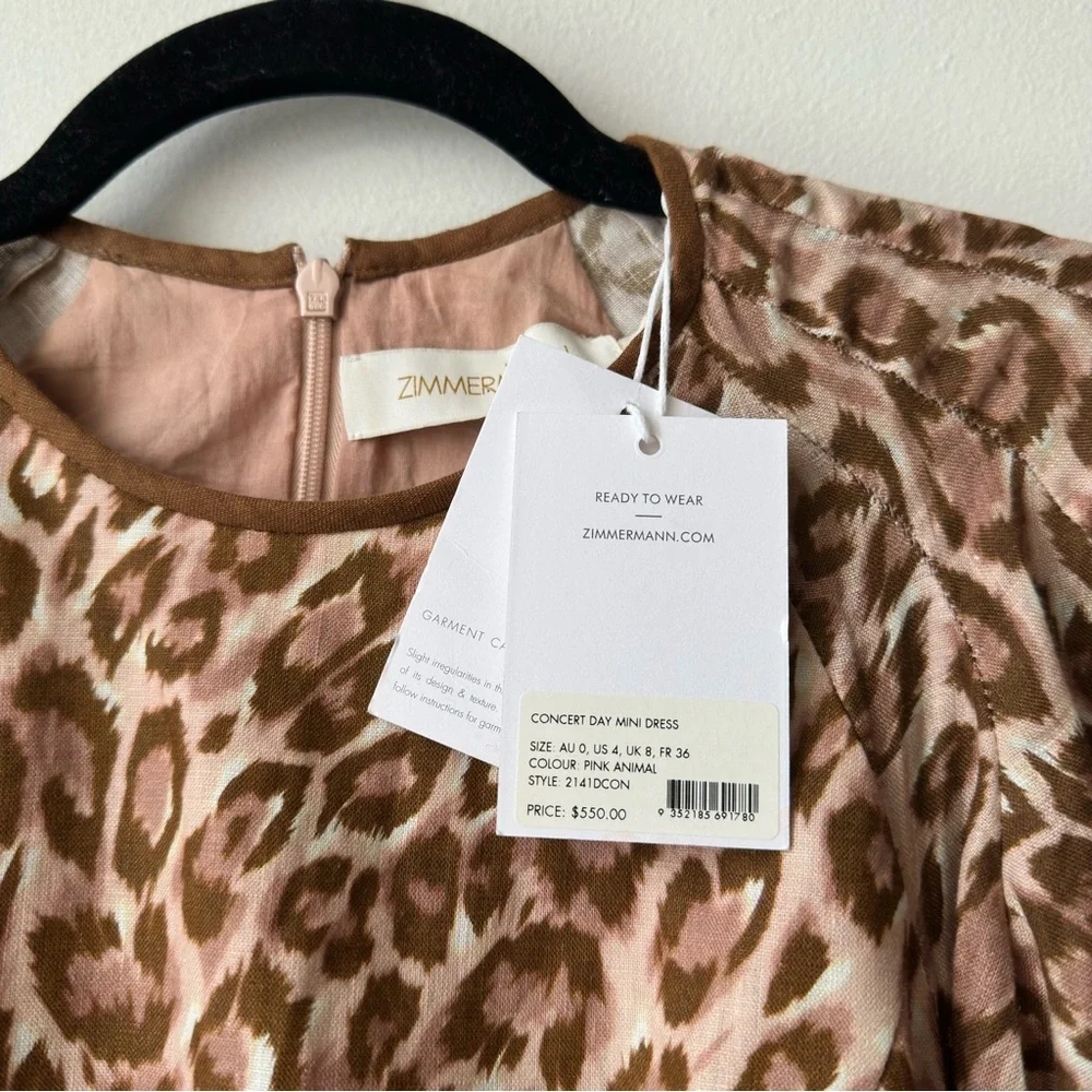 Zimmermann Leopard Print Dress - Picture 4 of 7